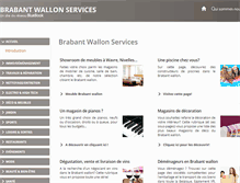 Tablet Screenshot of brabant-wallon-services.be